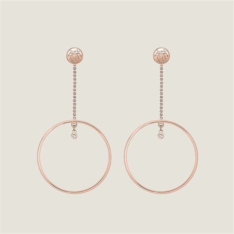 hermes ex-libris earrings